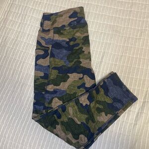 Live Well Camo Leggings XL With Side Pockets